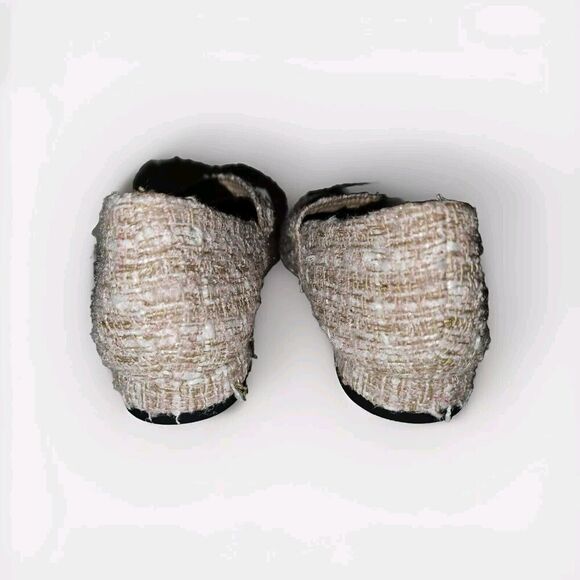 New! C.Paravano Women's Flats Shoes Round Toe Ballet Tweed Blush Size 7.5 $118 - Picture 9 of 14